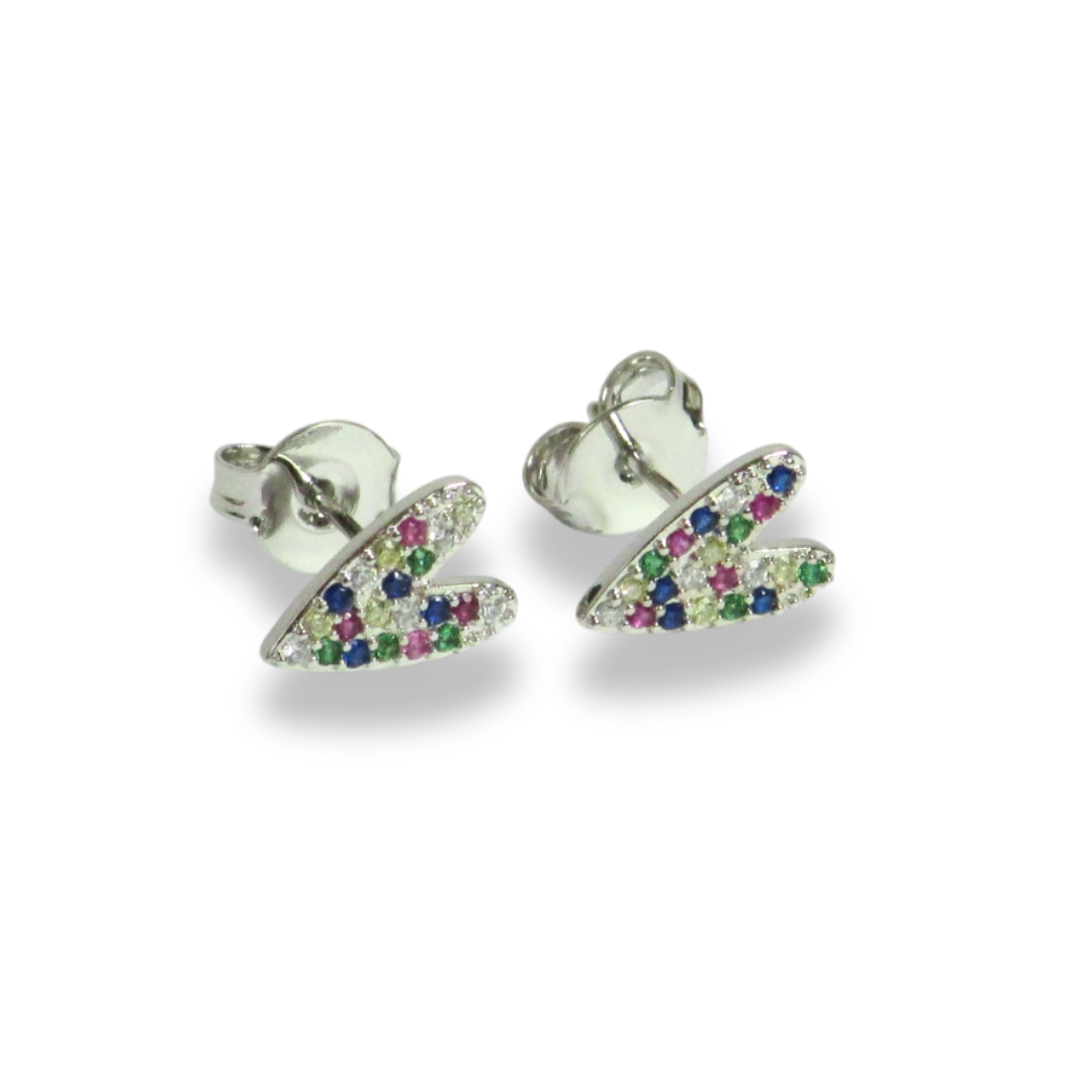 Brinco Heart Stones
